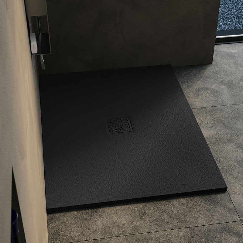 Kinemoon shower tray in black