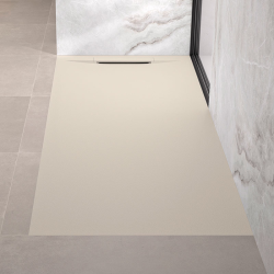 Kineline shower tray in sable