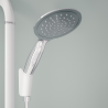 Kineduo magnetic shower head and t bar