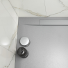 Kineline shower tray in grey close-up