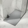 Kineline shower tray in grey corner