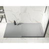 Kineline shower tray in grey walk-in shower