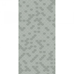 Sage Scalloped Edge