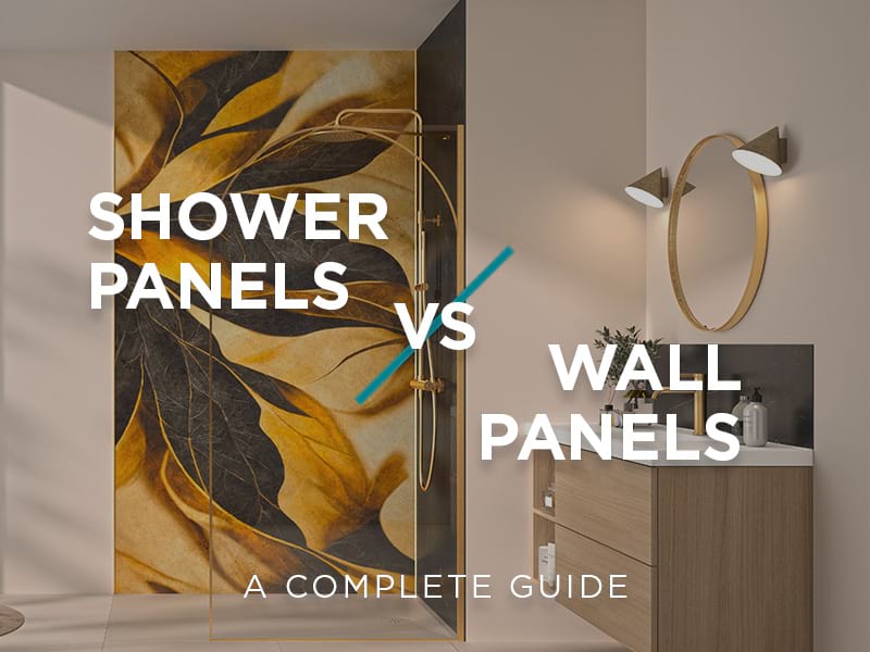 Shower Panels vs Wall Panels.