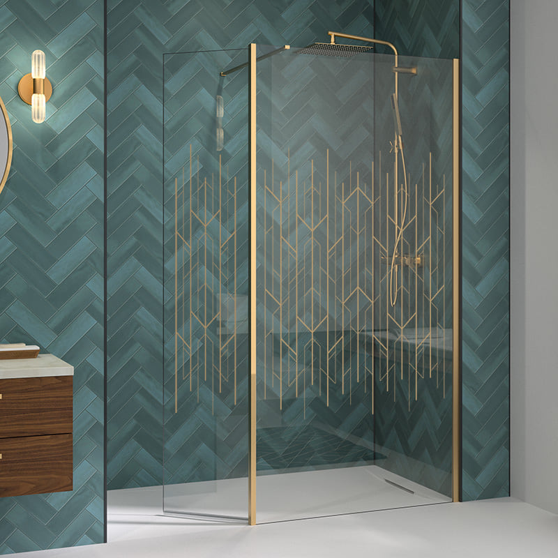 Solo Design Series premium walk in shower design.